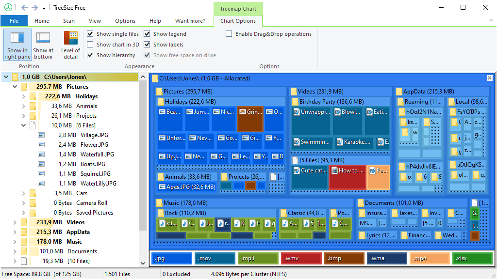 similar program to treesize